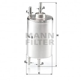 Горивен филтър Mann-Filter WK 720/6