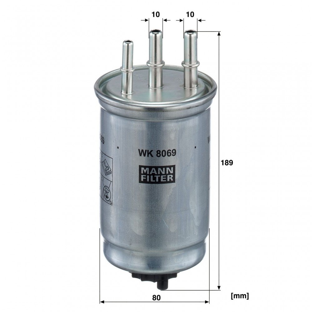 Горивен филтър Mann-Filter WK 8069