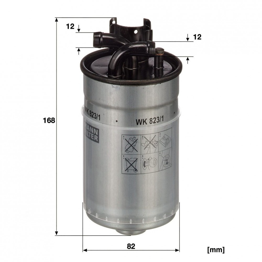 Горивен филтър Mann-Filter WK 823/1