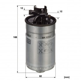 Горивен филтър Mann-Filter WK 823/1