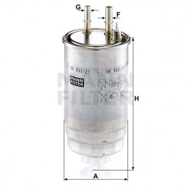 Горивен филтър Mann-Filter WK 853/21