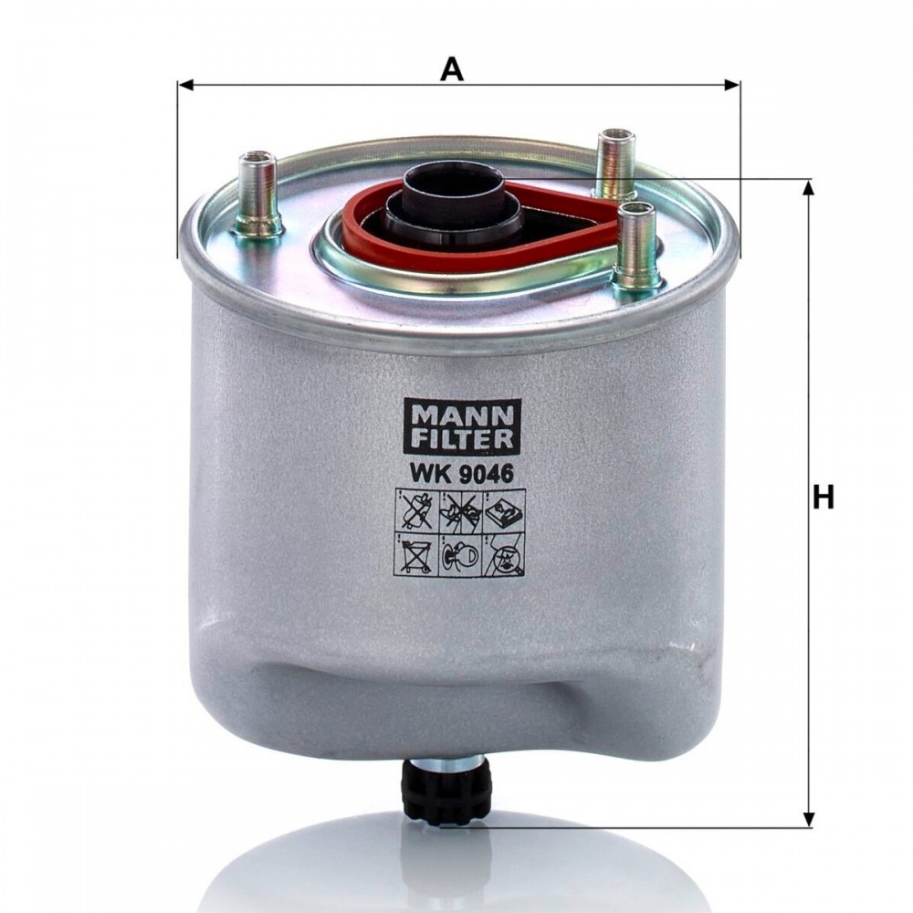 Горивен филтър Mann-Filter WK 9046