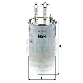 Горивен филтър Mann-Filter WK 9053 z