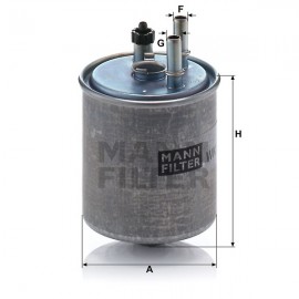 Горивен филтър Mann-Filter WK 918/2 x