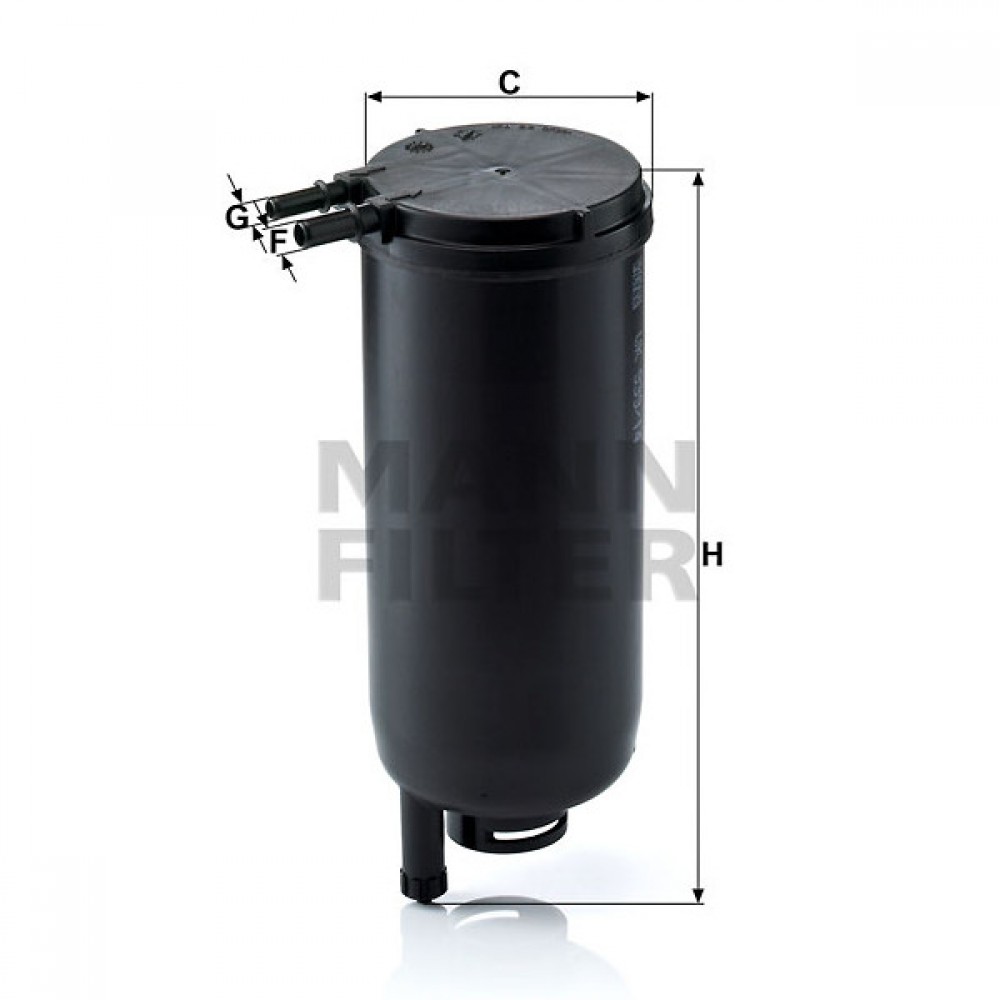 Горивен филтър Mann-Filter WK 939/14 x