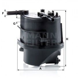 Горивен филтър Mann-Filter WK 939
