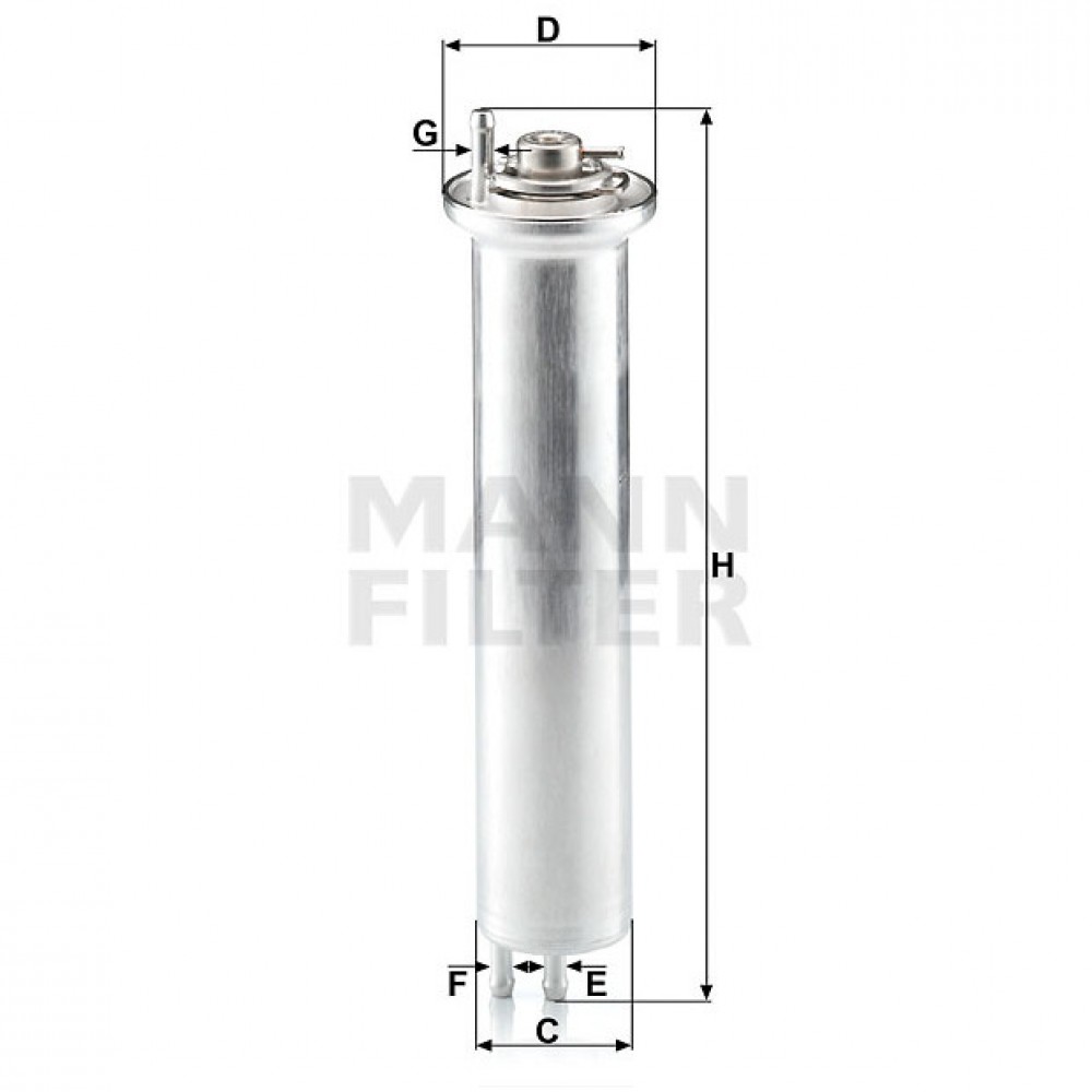 Горивен филтър Mann-Filter WK 532