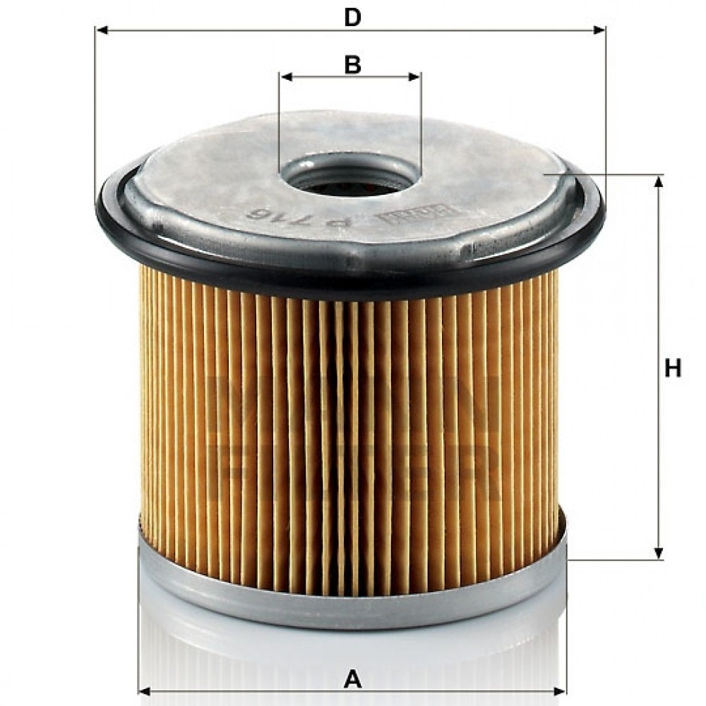 Горивен филтър Mann-Filter P 716