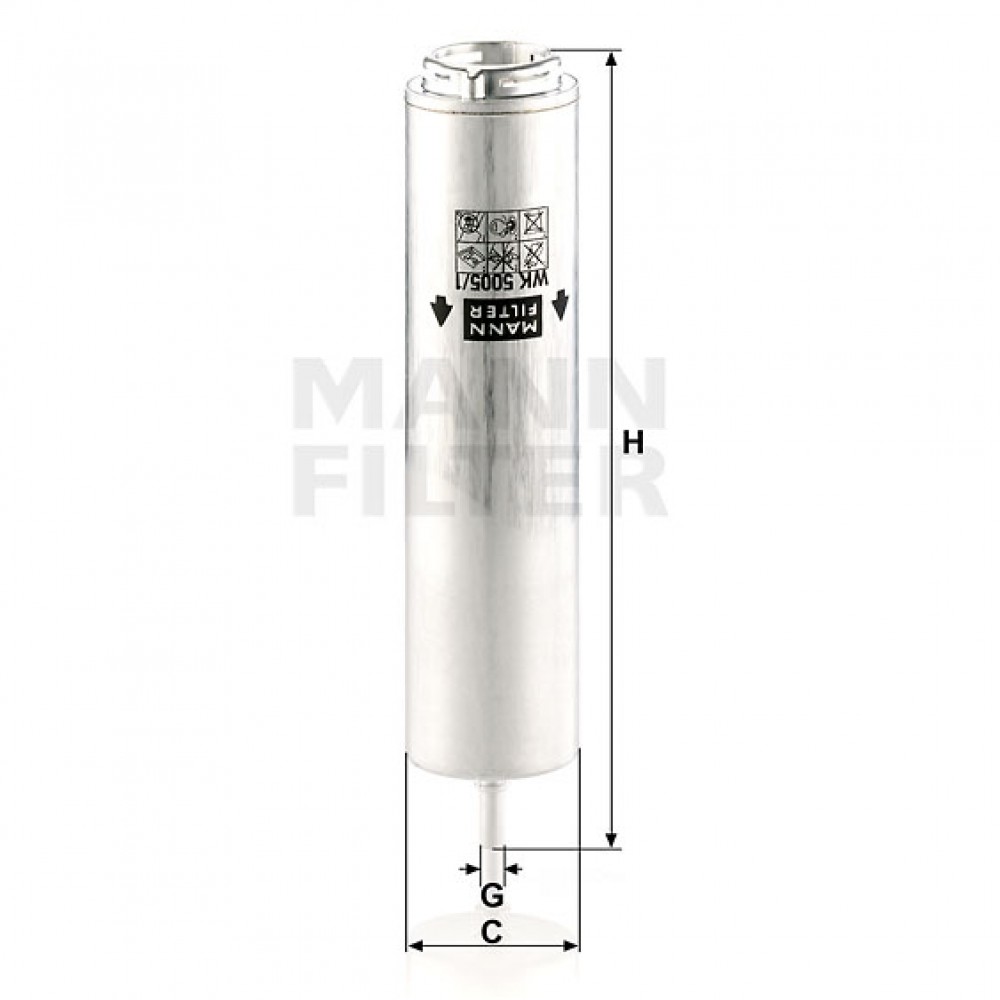Горивен филтър Mann-Filter WK 5005/1