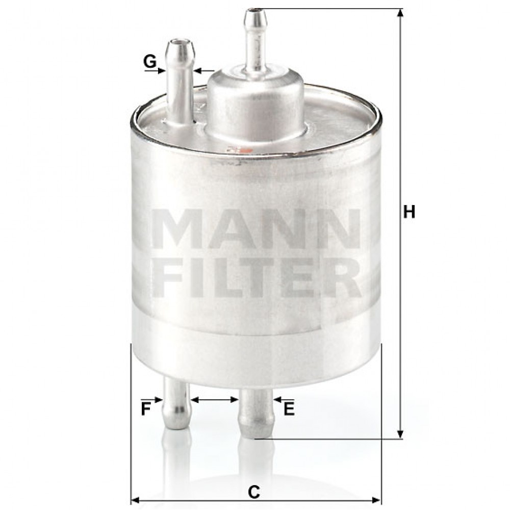 Горивен филтър Mann-Filter WK 711/1