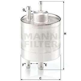 Горивен филтър Mann-Filter WK 711/1