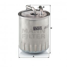 Горивен филтър Mann-Filter WK 822/3