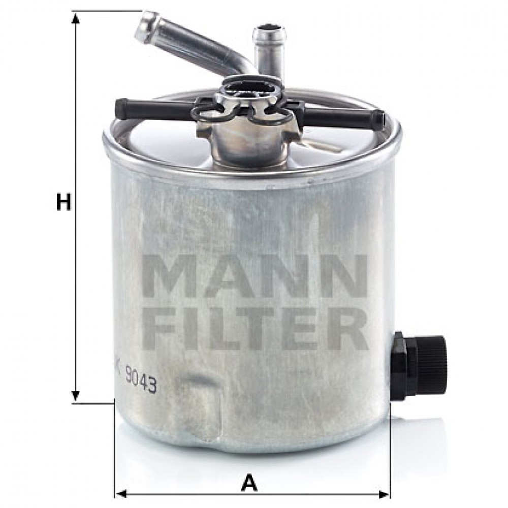 Горивен филтър Mann-Filter WK 9043