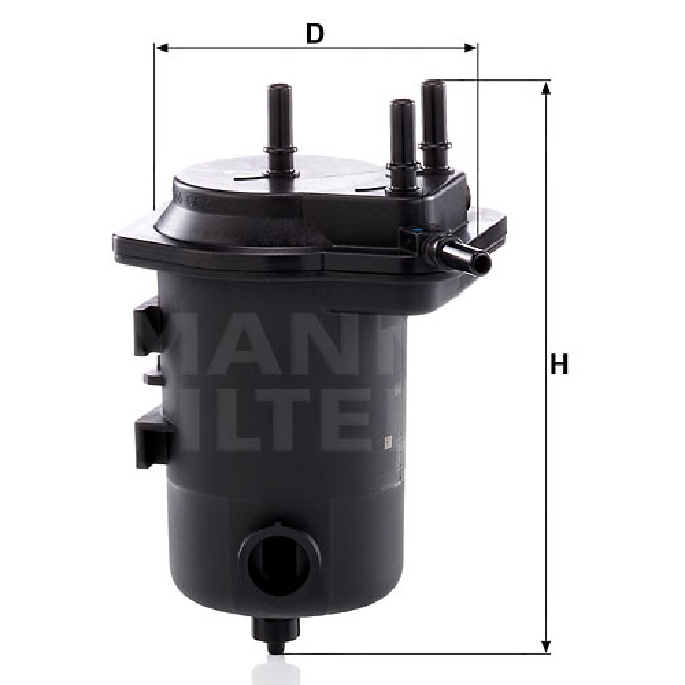 Горивен филтър Mann-Filter WK 939/8 x