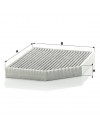 Филтър купе с активен въглен Mann-Filter CUK 2450