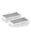 Филтър купе с активен въглен Mann-Filter CUK 26 028-2