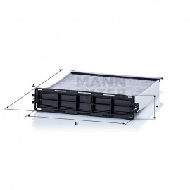 Филтър купе с активен въглен Mann-Filter CUK 28 013