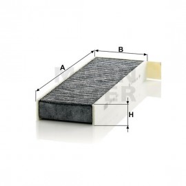 Филтър купе с активен въглен Mann-Filter CUK 29 003-2