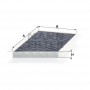 Филтър купе с активен въглен Mann-Filter CUK 3461