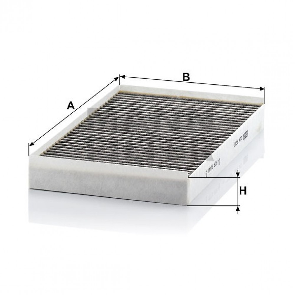 Филтър купе с активен въглен Mann-Filter CUK 3540