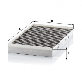 Филтър купе с активен въглен Mann-Filter CUK 3540