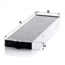 Филтър купе с активен въглен Mann-Filter CUK 5258
