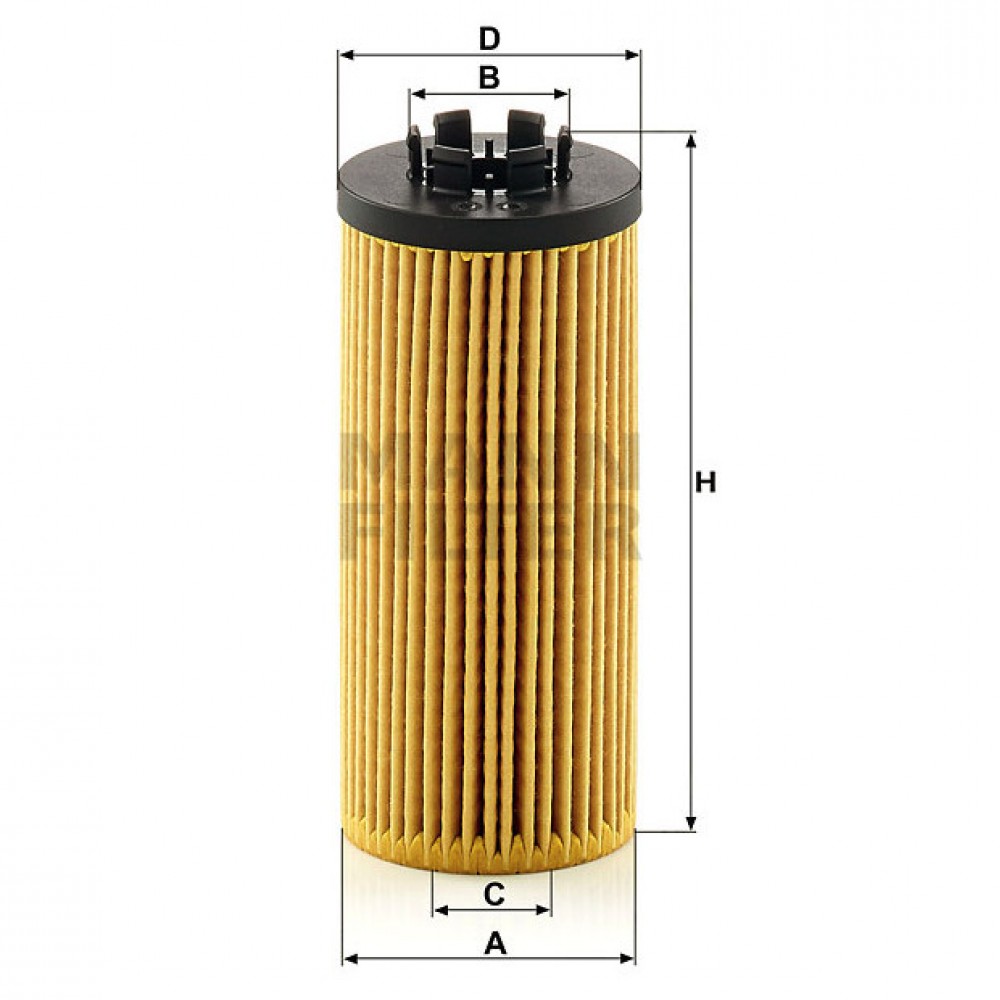Маслен филтър Mann-Filter HU 6012 z KIT