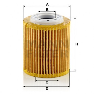 Маслен филтър Mann-Filter HU 7032 z