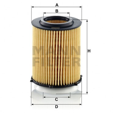 Маслен филтър Mann-Filter HU 711/6 z
