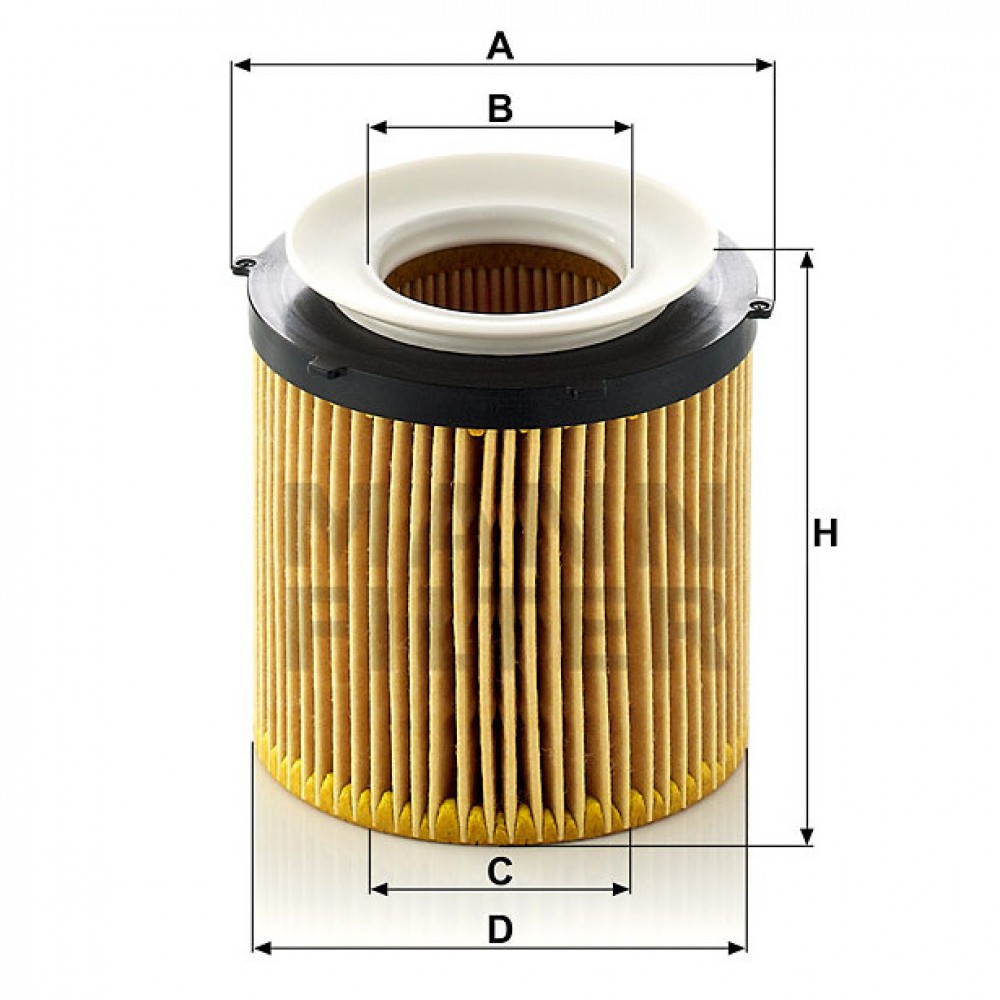 Маслен филтър Mann-Filter HU 8002 x KIT