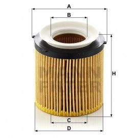 Маслен филтър Mann-Filter HU 8002 x KIT