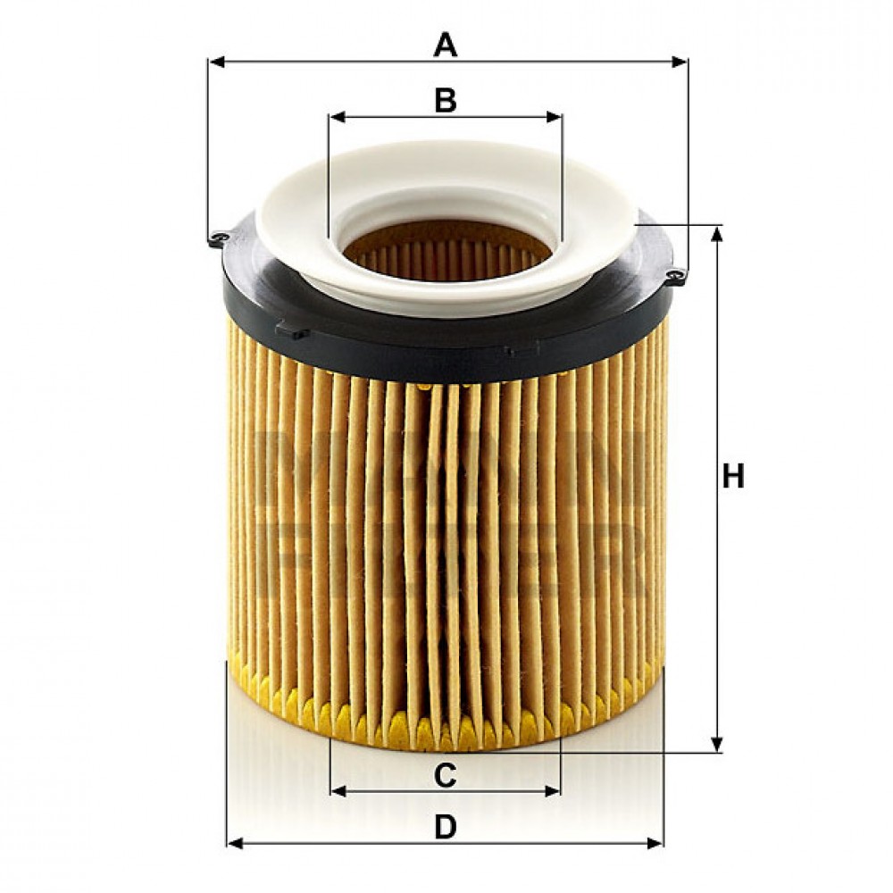 Маслен филтър Mann-Filter HU 8002 y