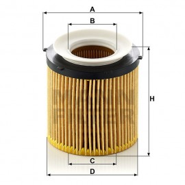 Маслен филтър Mann-Filter HU 8002 y
