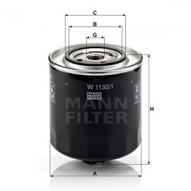 Маслен филтър Mann-Filter W 1130/1