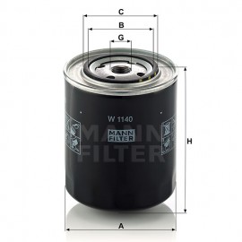 Маслен филтър Mann-Filter W 1140