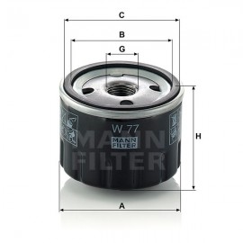Маслен филтър Mann-Filter W 77