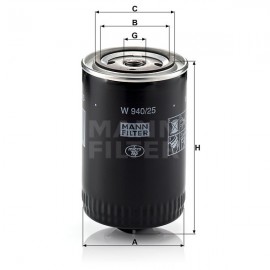 Маслен филтър Mann-Filter W 940/25