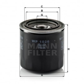 Маслен филтър Mann-Filter WP 1026