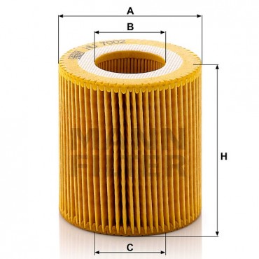 Маслен филтър Mann-Filter HU 7002 z