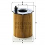 Маслен филтър Mann-Filter HU 716/2 x