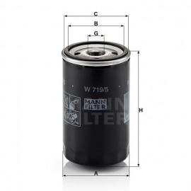 Маслен филтър Mann-Filter W 719/5