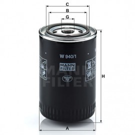 Маслен филтър Mann-Filter W 940/1