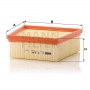 Въздушен филтър Mann-Filter C 17 006