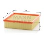 Въздушен филтър Mann-Filter C 22 117