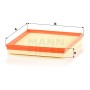 Въздушен филтър Mann-Filter C 26 009-2