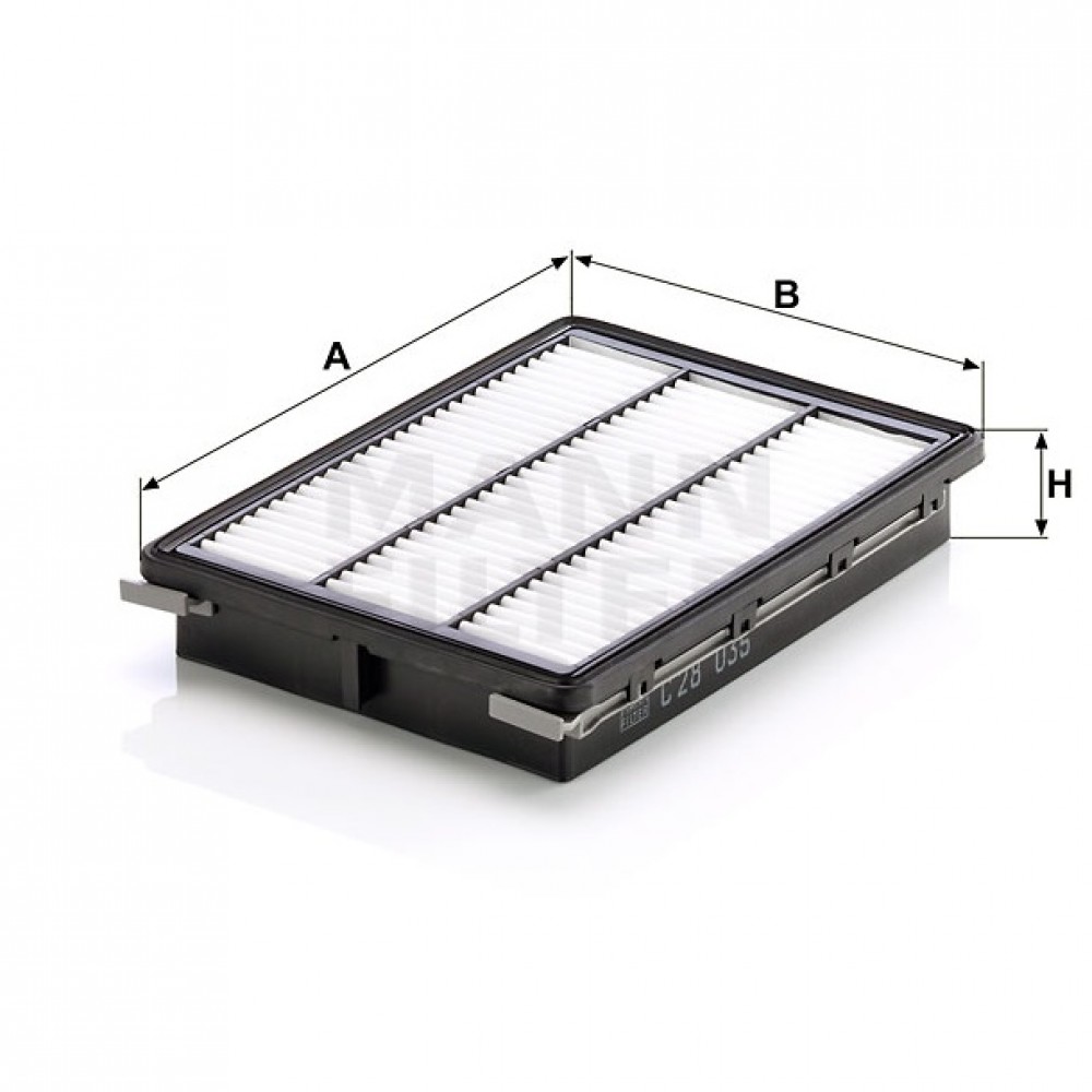 Въздушен филтър Mann-Filter C 28 035