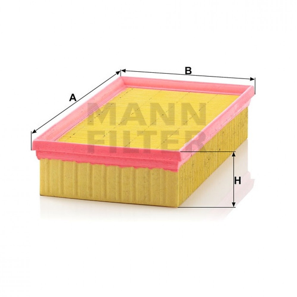 MANN-FILTER C 29 121 Filtro Aria Auto - Dimensioni 280x158x50 Mm - Alta Qualità Primo Equipaggiamento