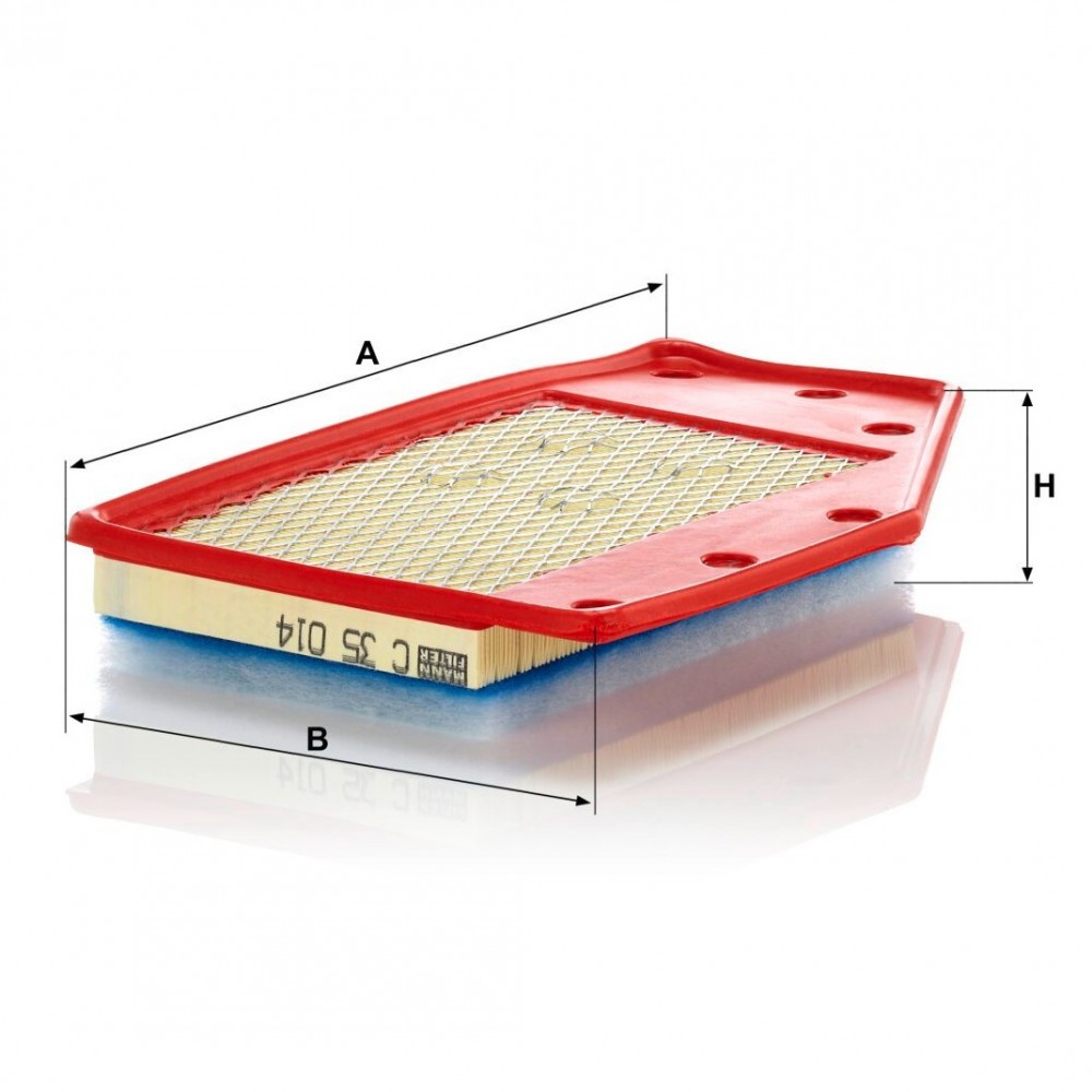 Въздушен филтър Mann-Filter C 35 014