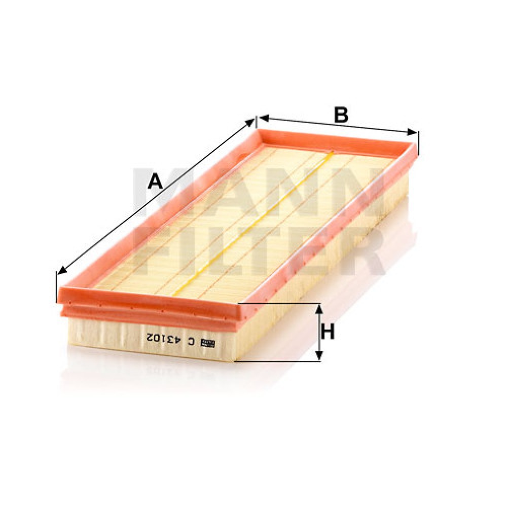 Въздушен филтър Mann-Filter C 43 102