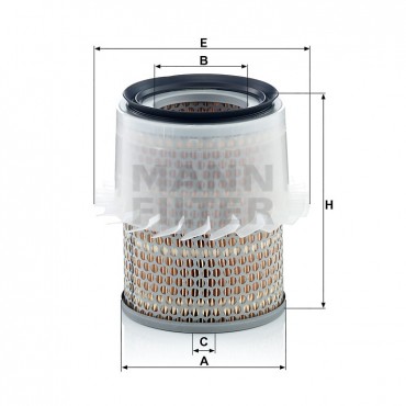 Въздушен филтър Mann-Filter C 16 148